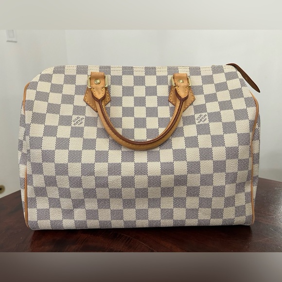 Louis Vuitton Speedy 30 Damier Azur - Picture 6 of 16